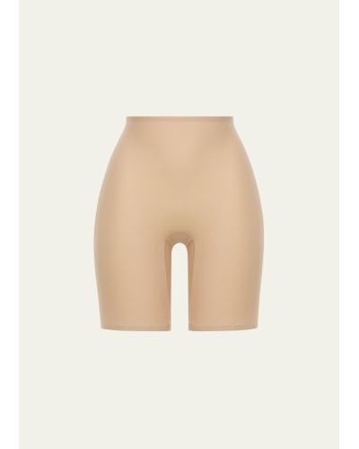 Chantelle Soft Stretch High-rise Mid-thigh Shaping Shorts - Natural