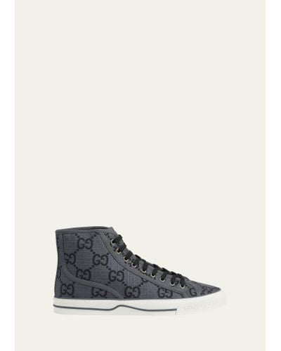 Gucci Tennis 1997 High-top Sneakers - Blue