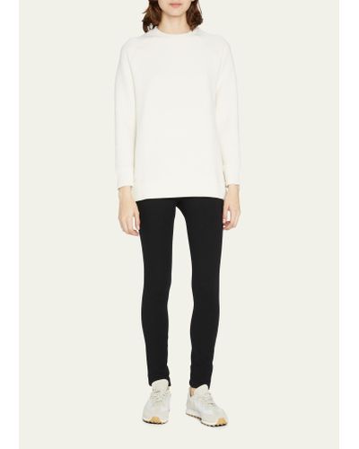 Varley Manning Raglan Pullover Sweatshirt - White