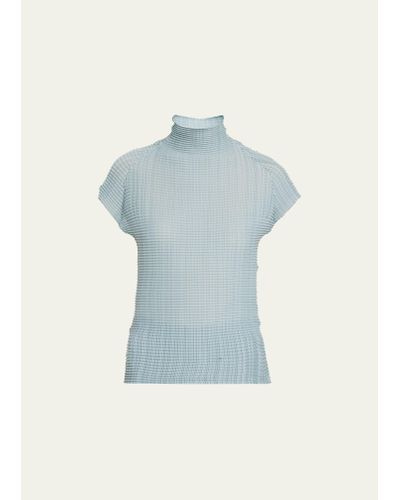 取扱 店 大阪 - 名作 ISSEY MIYAKE A.POC メッシュ ジャガード 長袖 T