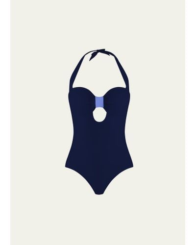 VALIMARE Sicily One-piece Swimsuit - Blue