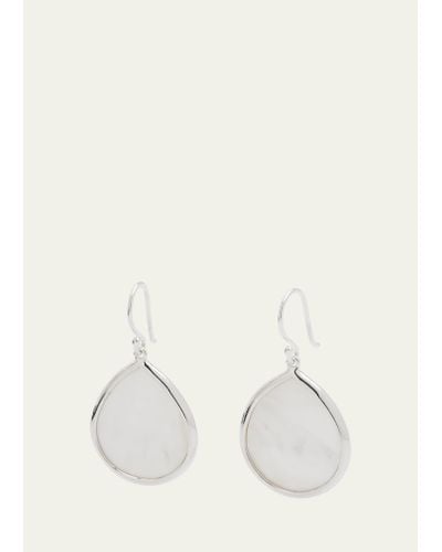 Ippolita Small Teardrop Earrings In Sterling Silver - Natural