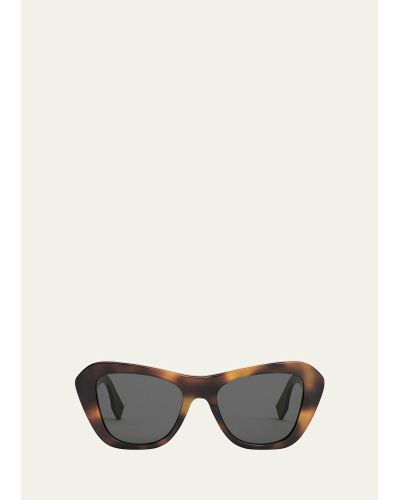 Fendi Ff Nylon Cat-eye Sunglasses - Multicolor