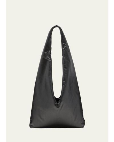 Kassl Anchor Medium Faux-leather Shoulder Bag - Black