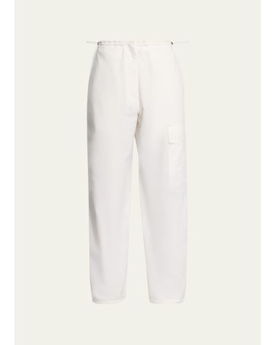 WE-AR4 The Freestyle Cargo Pants - White