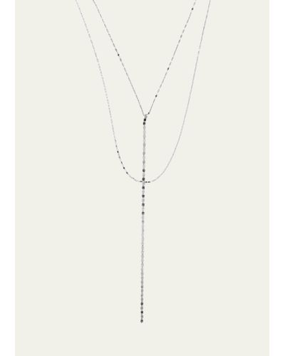 Lana Jewelry Nude Blake Chain Drop Necklace - Natural
