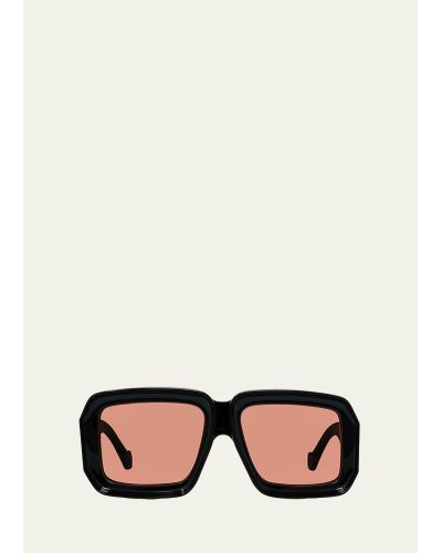 Loewe Oversized Square Monochromatic Sunglasses - White