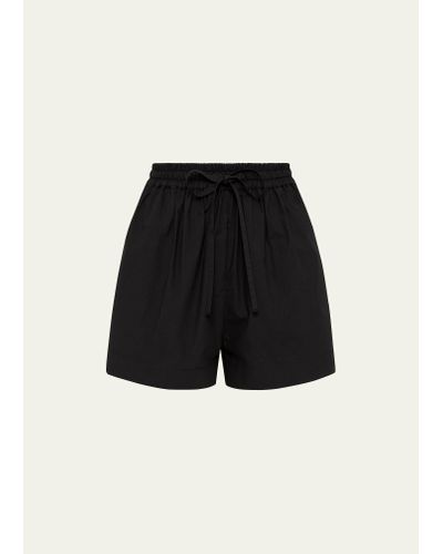 Matteau Relaxed Drawstring Shorts - Black