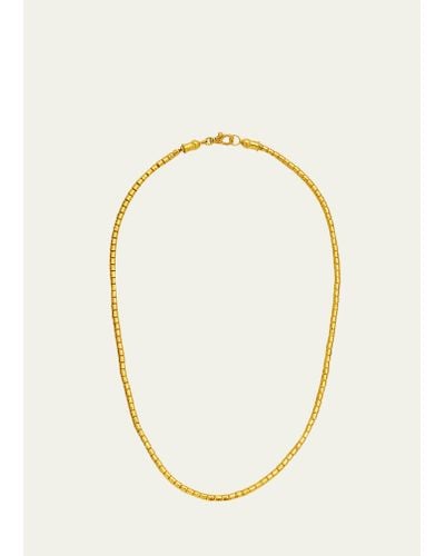 Gurhan 24k Yellow Gold Beaded Necklace - Metallic