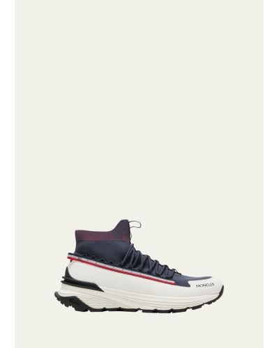 Moncler Monte Runner High-top Sneakers - White