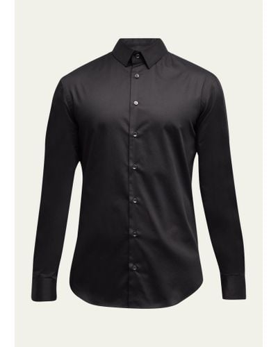 Giorgio Armani Basic Sport Shirt - Black