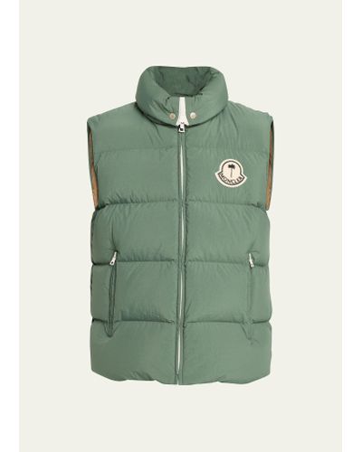 Moncler Genius Moncler X Palm Angels Rodmar Quilted Down Vest - Green