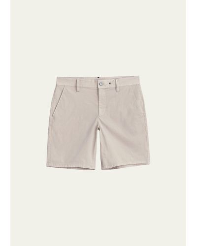 Rag & Bone Perry Stretch Twill Shorts - Natural