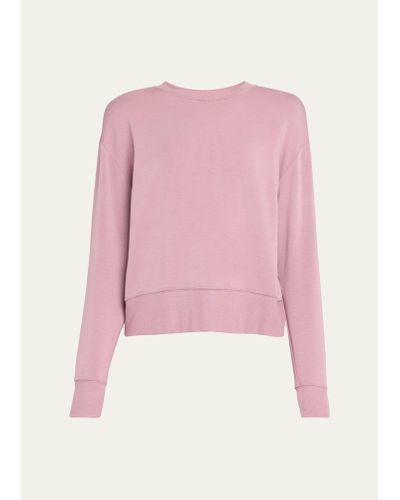 Splits59 Sonja Fleece Sweatshirt - Pink