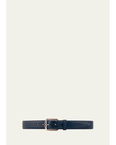 Vaincourt Paris Le Desirable Leather Belt - White