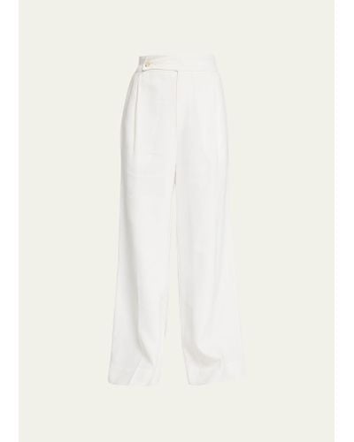 Sir. The Label Clemence Wide-leg Pants - White