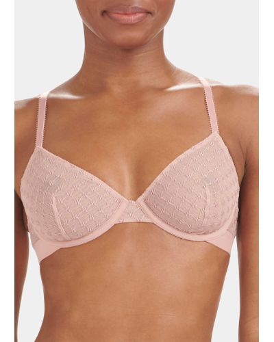 Wolford Push-up Demi Bra in Red
