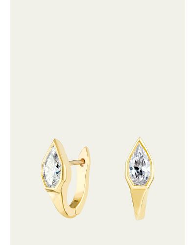 Stephen Webster 18k Yellow Gold Momentum Stud Earrings With Meteoric Diamonds - Natural