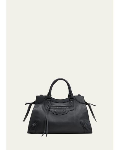 Balenciaga Neo Classic City Leather Top-handle Bag - Black