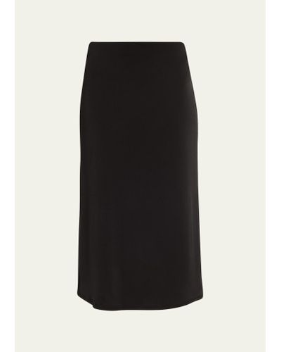 TOVE Flor Midi Pencil Skirt - Black