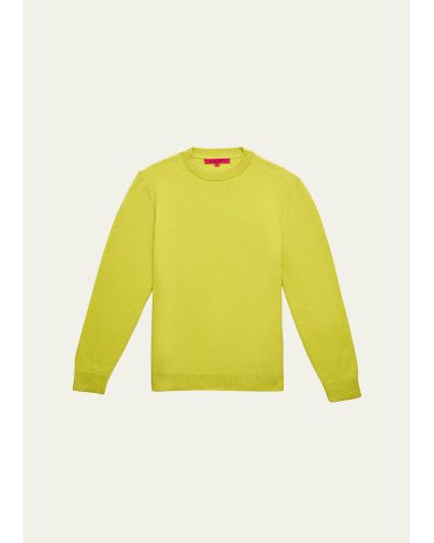 The Elder Statesman Malibu Cashmere Sweater - Yellow