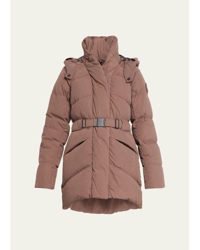 Canada Goose Marlow Belted Puffer Coat - Multicolor