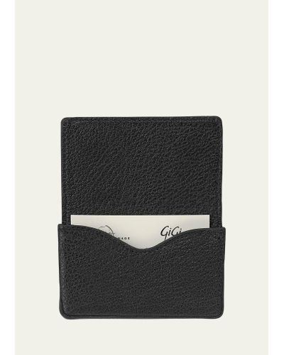 Graphic Image Magnetic Card Case - Black
