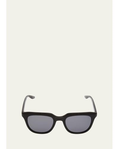 Barton Perreira Bogle Tonal Polarized Sunglasses - Natural