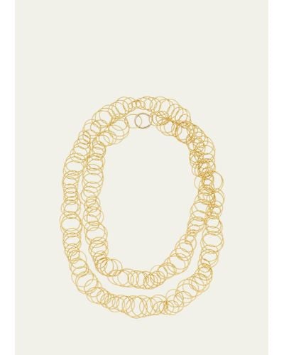 Buccellati Hawaii 18k Yellow Gold Sautoir Necklace - Metallic