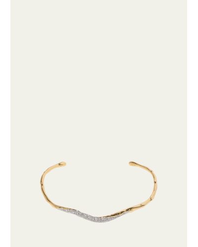 Alexis Solanales Crystal Skinny Collar Necklace - Natural