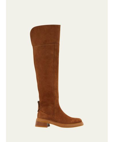 See By Chloé Bonni Suede Over-the-knee Boots - Brown