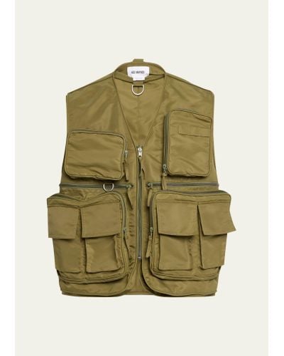 Hed Mayner Cargo Tactical Vest - Green