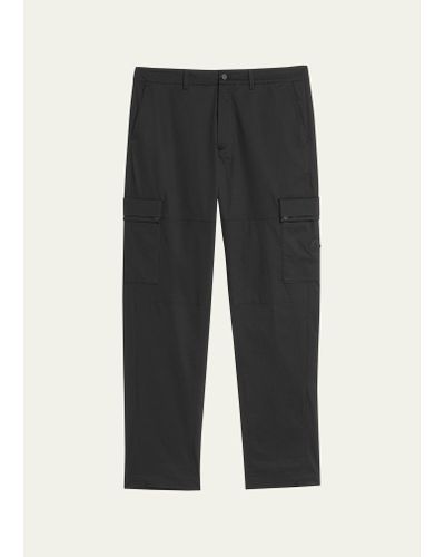 Moncler Stretch Cotton Cargo Pants - Black