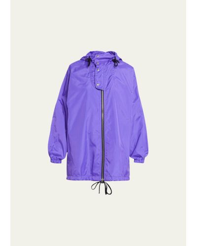 Moncler Genius X Alicia Keys Soho Jacket With Logo Detail - Purple
