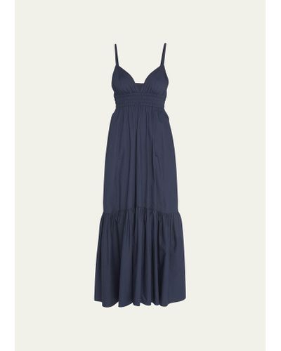 A.L.C. Rhodes Maxi Dress - Blue