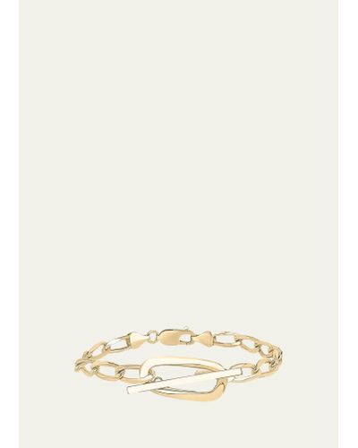 Lana Jewelry Biography Wrap Toggle Bracelet - Natural