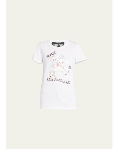 Libertine Sheep Short-sleeve T-shirt - Natural