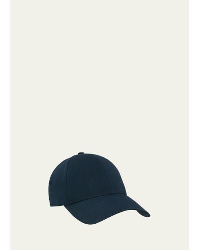 Varsity Headwear Water-repellent Solid Baseball Hat - Blue