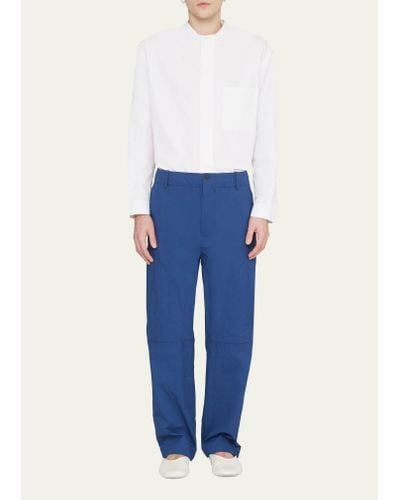 3.1 Phillip Lim Cotton-nylon Twill Cargo Pants - Blue