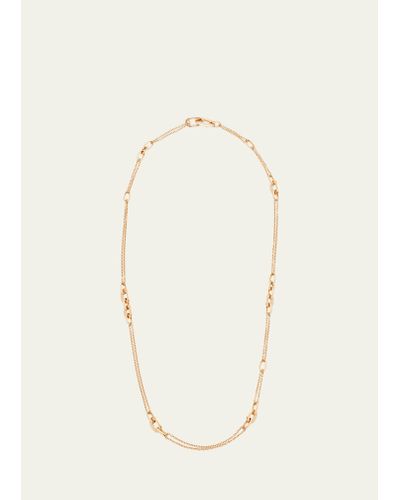 Pomellato 18k Rose Gold Catene Chain Necklace - Natural