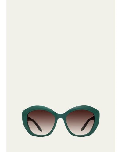 Barton Perreira Galilea Zyl Round Sunglasses - Multicolor