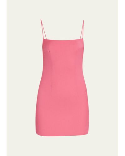 Zeynep Arcay Wool Mini Dress - Pink
