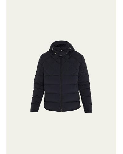 Moncler Cecaud Quilted Down Jacket - Blue