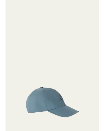 Loro Piana Windmate Storm System Baseball Hat - Blue