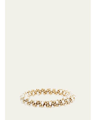 Meredith Frederick Caroline 14k Gold & Pearl Bracelet - Natural