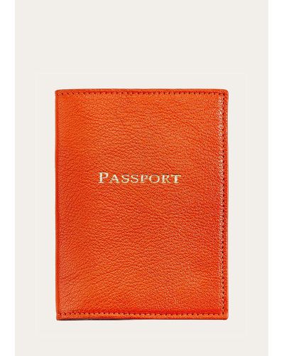 Graphic Image Passport Cover - Orange