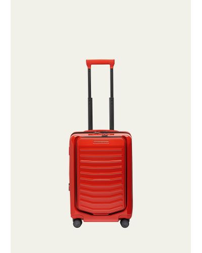 Porsche Design Roadster 21" Carry-on Expandable Spinner Luggage - Red