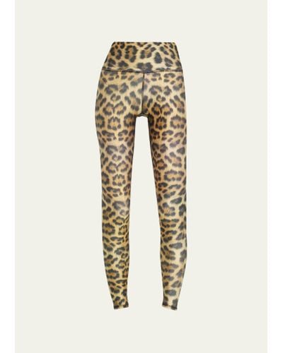 Terez Leopard High-rise Leggings - Multicolor