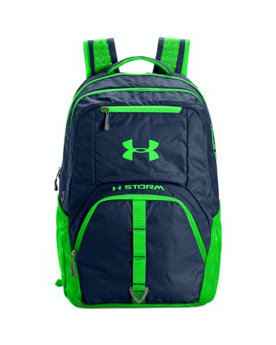 mint green under armour backpack