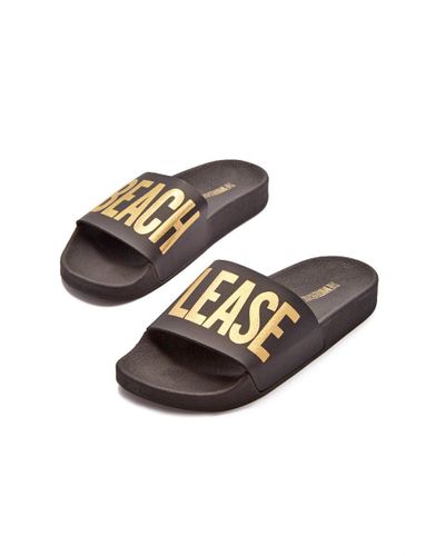 the white brand sandals